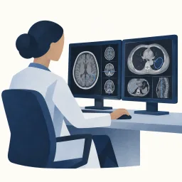 Generic illustration of AI-assisted interpretation